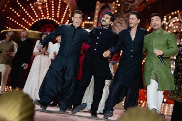 Anant Ambani wedding, Radhika Merchant, Anant Ambani Radhika Merchant wedding, Shah Rukh Khan dress, Salman Khan, Aamir Khan, FE Leisure, Lifestyle, Shah Rukh Khan, Anant Ambani, lifestyle