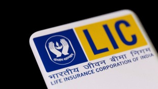 LIC share price today