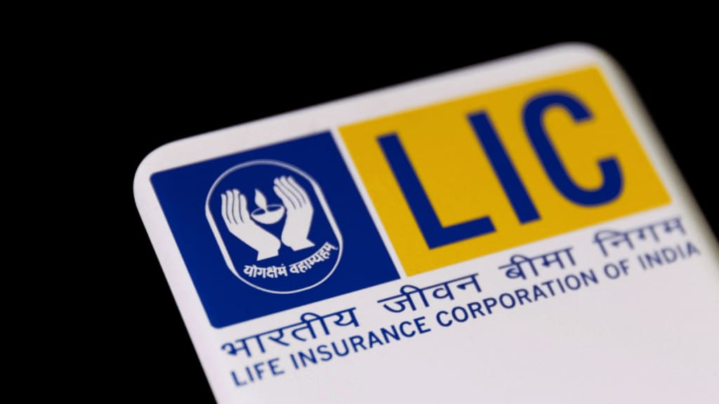 LIC share price today