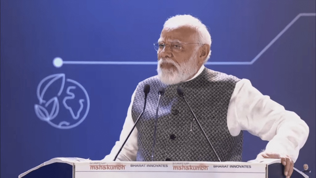 startup mahakumbh, pm modi, narendra modi, amitabh kant, third largest economy, unicorns, agriculture, textiles, medicine, transport, space, yoga, ayurveda, g20 delhi declaration, byju's, paytm