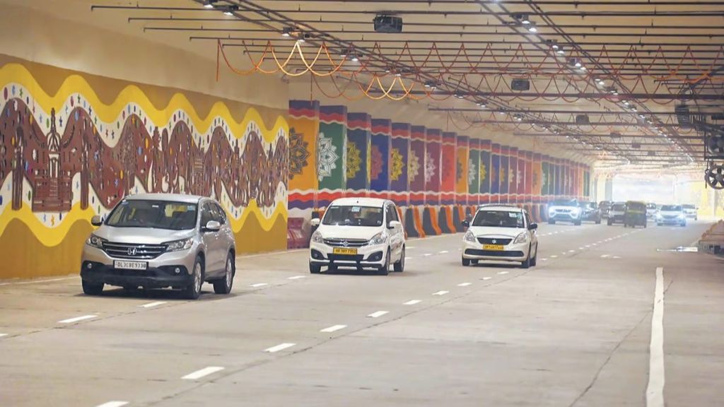 pragati maidan tunnel pti