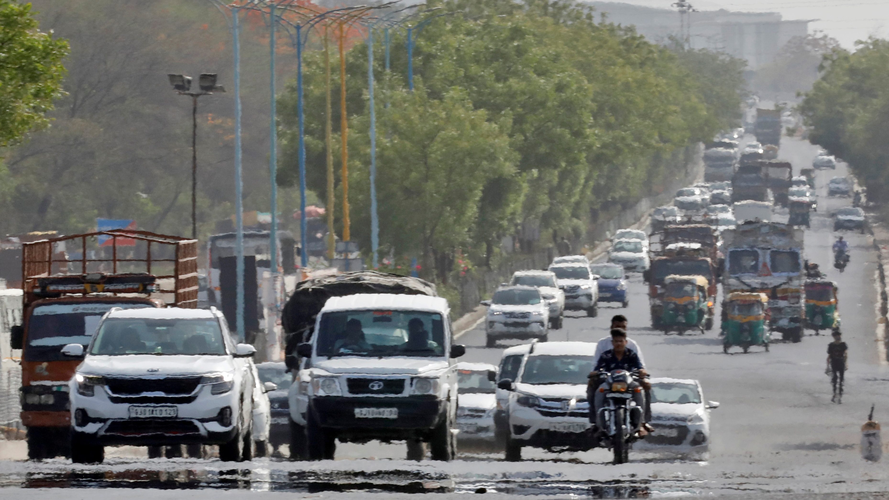 The national capital may witness light rain and thunderstorms today (Image/Reuters)