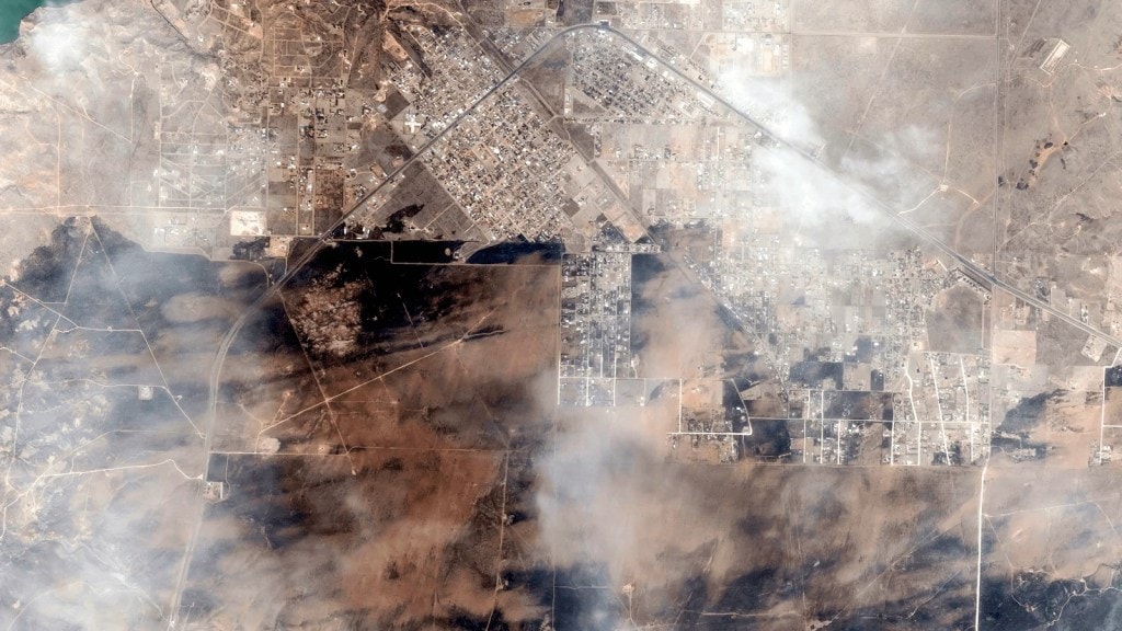 Previously, the largest fire in recorded state history was the 2006 East Amarillo Complex fire (Image/AP) Previously, the largest fire in recorded state history was the 2006 East Amarillo Complex fire (Image/AP)