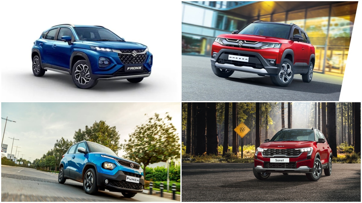 top 5 subcompact SUVs Feb 2024