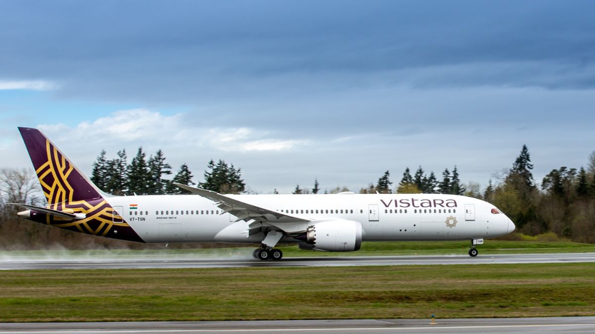 Vistara is a 51:49 joint venture airline between India's Tata Group and Singapore Airlines Vistara is a 51:49 joint venture airline between India's Tata Group and Singapore Airlines