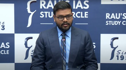 Aditya undergoes rigorous training at the National Police Academy. (Image source: Rau's IAS Study Circle)