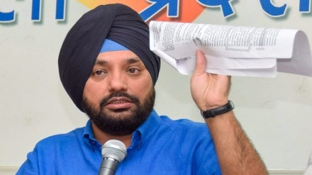 In this Saturday, May 12, 2018 file photo, Congress leader Arvinder Singh Lovely at party office, in New Delhi. Lovely on Sunday, April 28, 2024, resigned as Delhi Congress President. (PTI Photo)