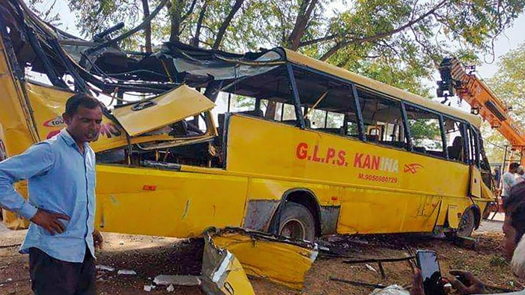 'Drunk driver, bus lacked documents': Haryana government orders probe into Mahendragarh school bus accident 'Drunk driver, bus lacked documents': Haryana government orders probe into Mahendragarh school bus accident