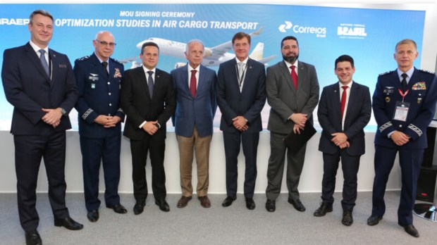 Embraer is making strides in converting its E-Jet into a cargo version, with successful completion of the first flight test.