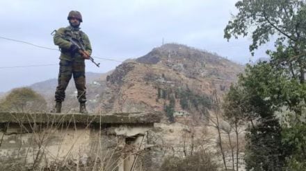 Eight civilians were apprehended the day after a terrorist attack in Poonch, Jammu and Kashmir