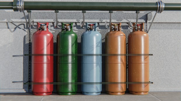 Gas cylinders