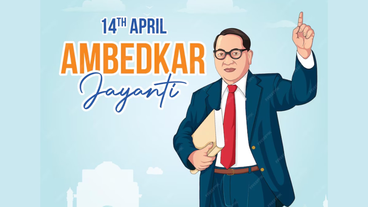 Ambedkar was born on April 14, 1891, in Mhow, Madhya Pradesh, which is now known as Ambedkar Nagar (Photo: Freepik)