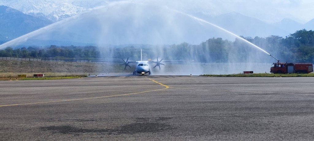 The airline operates ATR flights to Himachal Pradesh to places such as Kangra (Image/IndiGo) The airline operates ATR flights to Himachal Pradesh to places such as Kangra (Image/IndiGo)