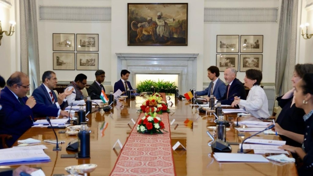 India - Belgium Foreign Office Consultations (FoC) held in New Delhi on April 10, 2024. (Image: X)