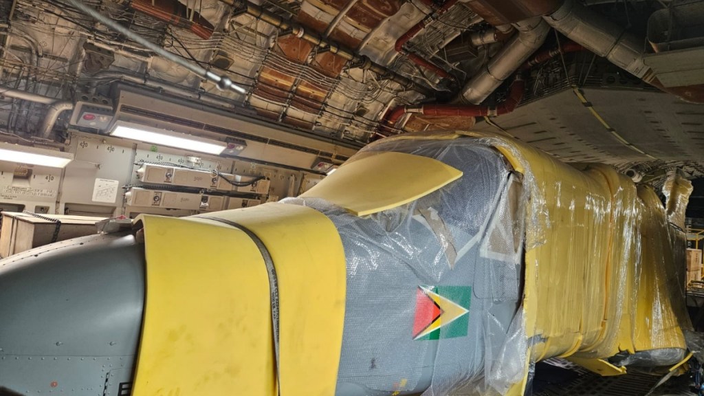 India recently has delivered two state-of-the-art Dornier 228 aircraft, manufactured by Hindustan Aeronautics Limited (HAL), to Guyana on Sunday. (Image: X)