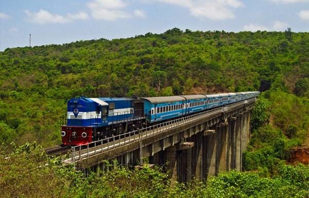 61,813 route km on the Broad Gauge network has been electrified (Image/PIB) 61,813 route km on the Broad Gauge network has been electrified (Image/PIB)