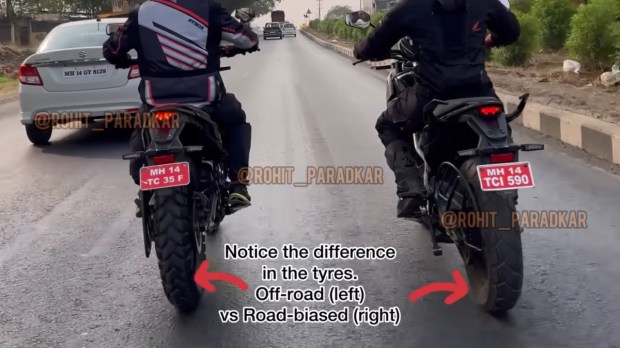 KTM Adventure 390 tyres