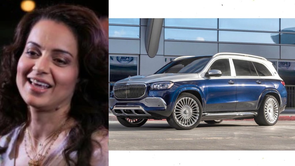 Kangana Ranaut Maybach GLS 600