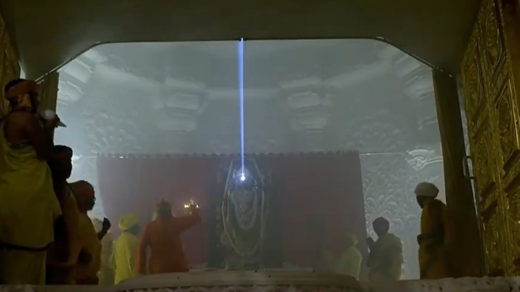 Ram Navami 2024: Sunlight illuminates Lord Ram's forehead in 'Surya Tilak' ceremony in Ayodhya