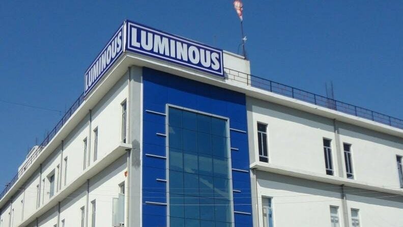 The company reported a 14.6% rise in its consolidated revenue from operations at `4,231.34 crore in FY23 (Image/Luminous)