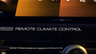 Mahindra XUV 3XO remote climate control