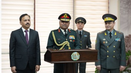 General Manoj Pande, the Chief of the Army Staff, marked this milestone, highlighting the growing collaboration between the two nations. (Image: X) General Manoj Pande, the Chief of the Army Staff, marked this milestone, highlighting the growing collaboration between the two nations. (Image: X)
