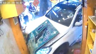 Caught on cam: Speeding Mercedes SUV rams into famous Delhi eatery, several injured