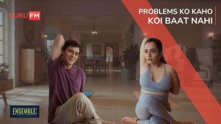 The ad film highlights KuKu FM’s core messaging that the platform offers over 10,000 audiobooks