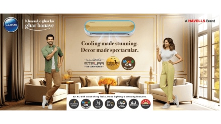 Lloyd campaign weaves a narrative, showcasing a sweet banter between Ranveer Singh and Deepika Padukone