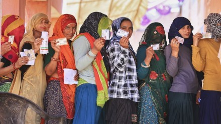 The Ram Temple has been a poll plank for decades and its construction a culmination of a long-drawn political project by the Sangh parivar. The Ram Temple has been a poll plank for decades and its construction a culmination of a long-drawn political project by the Sangh parivar.