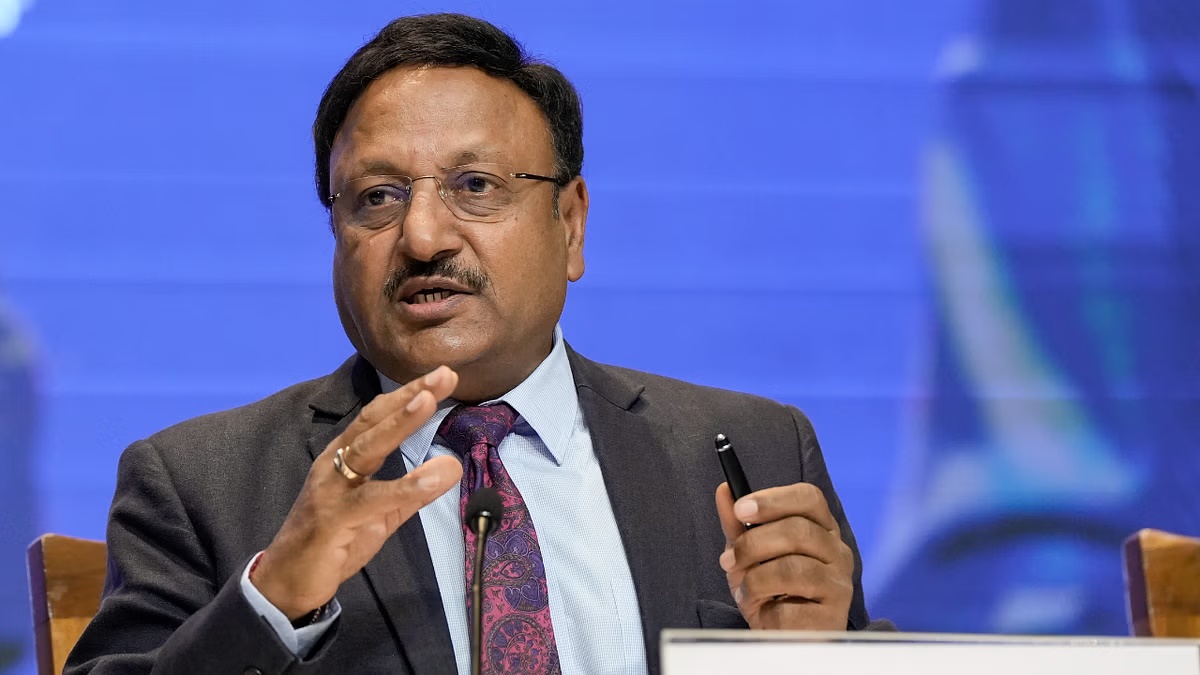The three-member EC team, led by Kumar and including Election Commissioners Gyanesh Kumar and S.S. Sandhu. The three-member EC team, led by Kumar and including Election Commissioners Gyanesh Kumar and S.S. Sandhu.