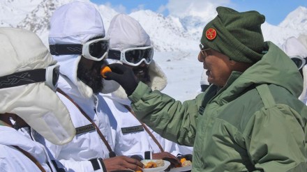 ‘’Siachen is the capital of courage, grit & determination’’: Def Minister