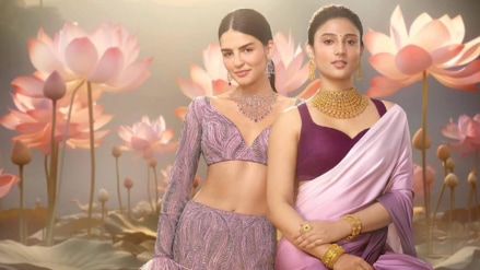 Actress Disha Patani unveiled the Vindhya collection at Reliance Jewels' Varanasi store, highlighting the pieces' reflection of Madhya Pradesh's cultural heritage