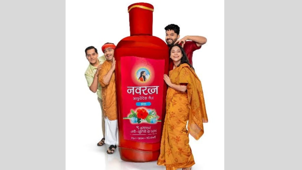 Noted director, screenwriter and producer Shujaat Saudagar has directed the new Navratna Ayurvedic Oil campaign.