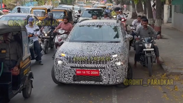 Skoda subcompact SUV front