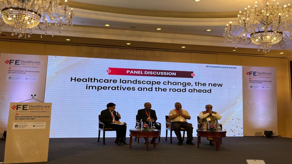 The session included experts like Dr. Atul Mohan Kochhar, CEO, NABH, Dr. K Madan Gopal, Advisor, National Health Systems Resource Center, MoHFW , GoI, Dr. Shirshendu Mukherjee, Mission Director, Grand Challenges India, BIRAC (Biotechnology Industry Research Assistance Council), Department of Biotechnology, Ministry of Science & Technology.