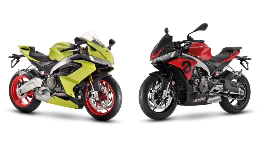 aprilia rs660 vs tuono 600 similarities and differences