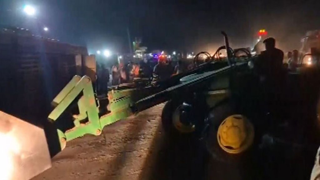 Madhya Pradesh: Bus carrying devotees to Mehandipur Balaji temple overturns in Morena, over 30 injured