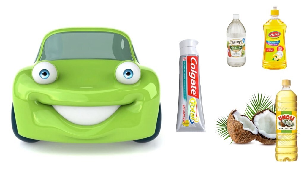 car care tips with household items