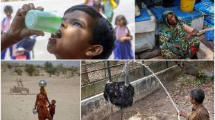 Scorching summer, India