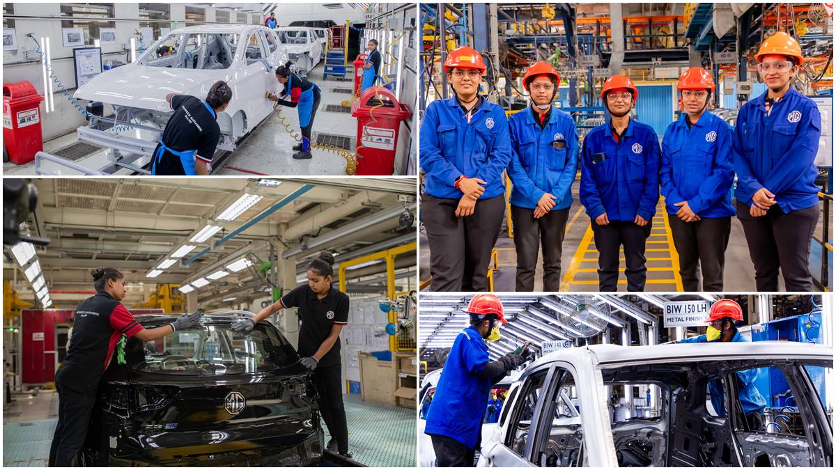 mg motor india, mg motor, morris garages, women workforce, jobs in india, jobs in automobile industry, automobile company, automobile industry, hiring in india, women employee, women in auto sector