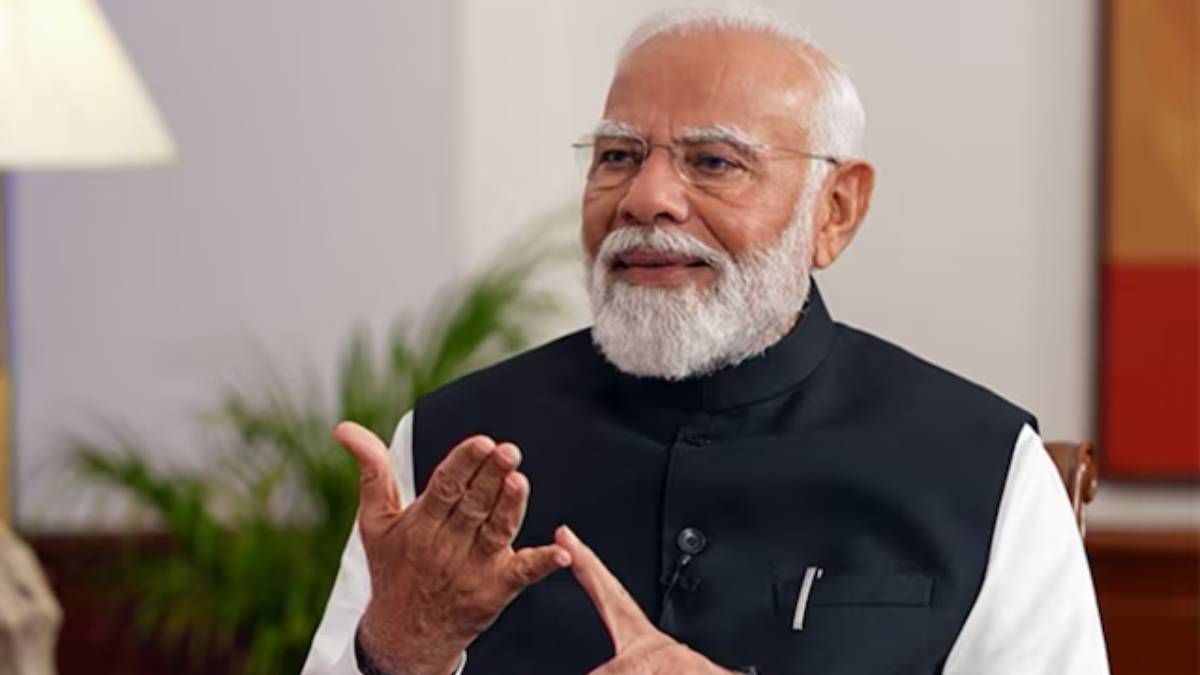 In an hour-long interview, PM Modi claimed that the scrapping of electoral bonds has "completely pushed the country towards black money". In an hour-long interview, PM Modi claimed that the scrapping of electoral bonds has "completely pushed the country towards black money".