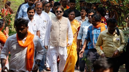 Retired Calcutta High Court justice and BJP's Tamluk constituency candidate Abhijit Gangopadhyay on Wednesday started his full-fledge election campaign Retired Calcutta High Court justice and BJP's Tamluk constituency candidate Abhijit Gangopadhyay on Wednesday started his full-fledge election campaign