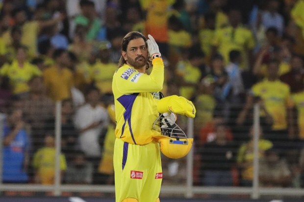 Mahendra Singh Dhoni became the first player to have 150 catches in the Indian Premier League. He reached this milestone on Sunday, May 5, against the Punjab Kings at Dharamsala. (Express photo by Nirmal Harindran)
