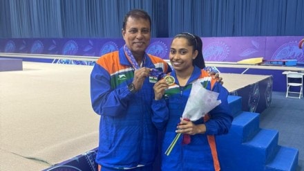 Dipa Karmakar scripts history, becomes first Indian to win gold at Asian Senior Championships Dipa Karmakar scripts history, becomes first Indian to win gold at Asian Senior Championships