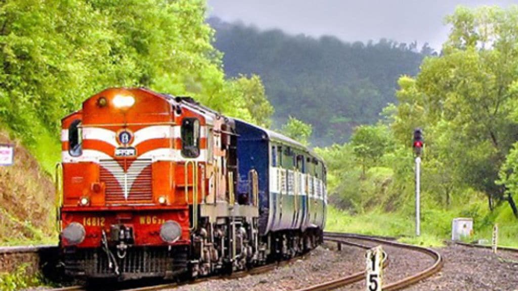 Train passengers protest against train cancellations