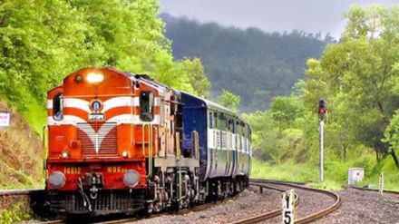 Train passengers protest against train cancellations