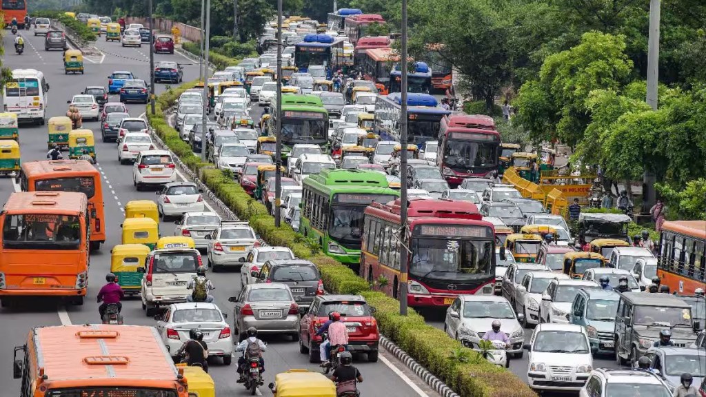 Delhi traffic police advises to avoid DDU marg Delhi traffic police advises to avoid DDU marg