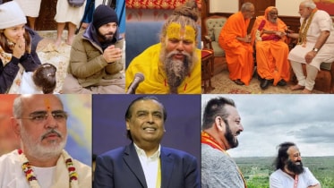 gurus, spiritual gurus, Mukesh Ambani, Narendra Modi, PM Modi spiritual guru, Mukesh Ambani spiritual guru, sanjay dutt, Jacqueline fernandez, guruji, sri sri ravi shankar