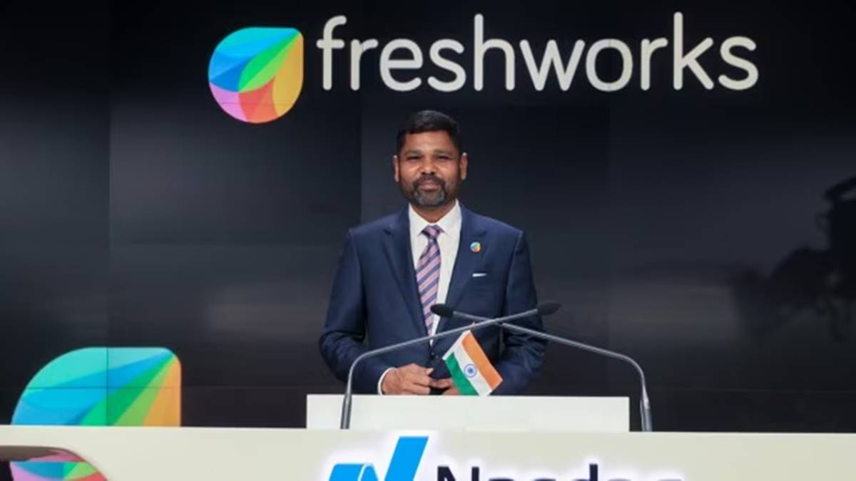 Freshworks founder Girish Mathrubootham Freshworks founder Girish Mathrubootham